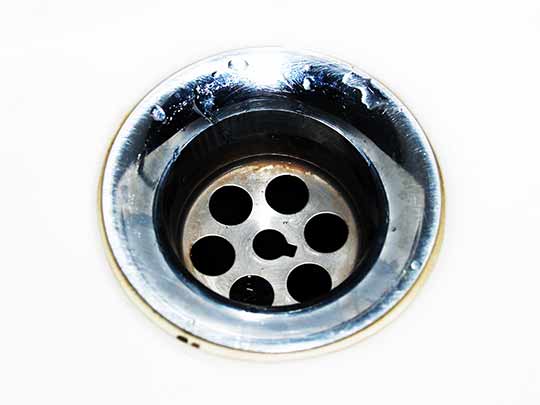 a picture of a drain