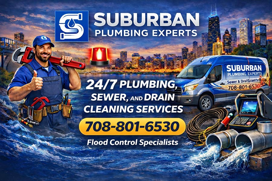 Suburban Plumbing Sewer Line and Drain Cleaning Experts in Chicagoland