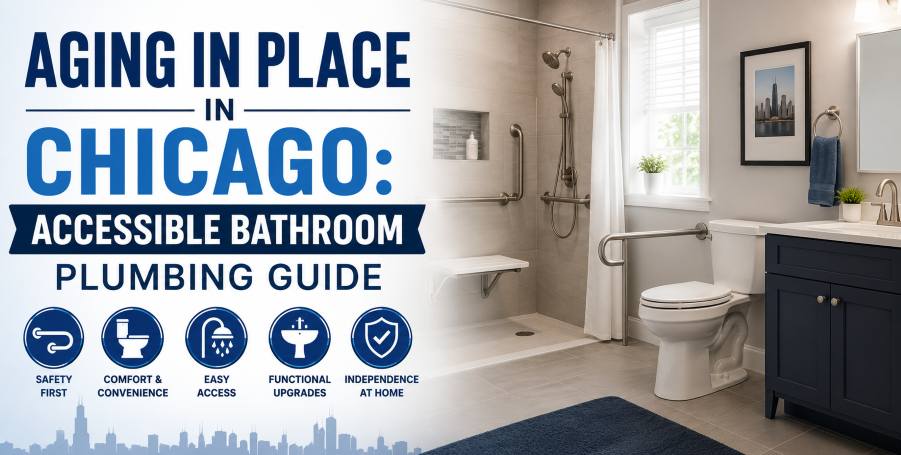 accessible bathroom plumbing Chicago