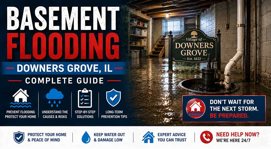 basement flooding downers grove illinois