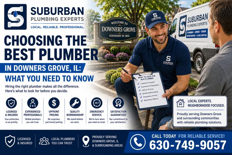 best plumber downers grove illinois