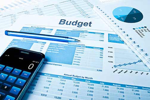 a person budgeting for unexpected sewer repairs