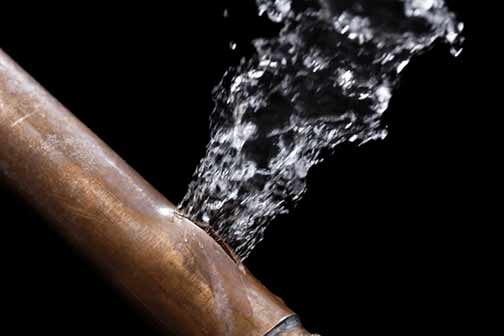 a guide to burst pipe repair.