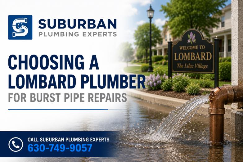 burst pipe repair lombard illinois