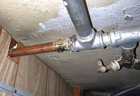 burst pipe repair plumber