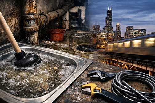 chicago condo drain backup