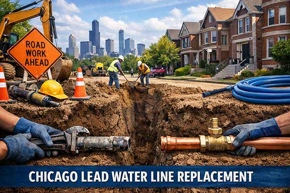 chicago lead water line replacement