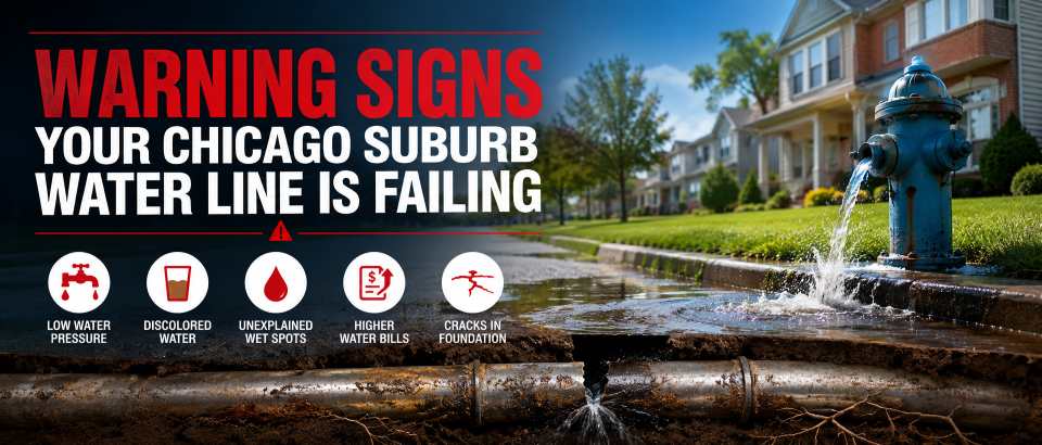 chicago suburb water line failing