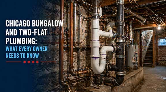 chicago two flat plumbing