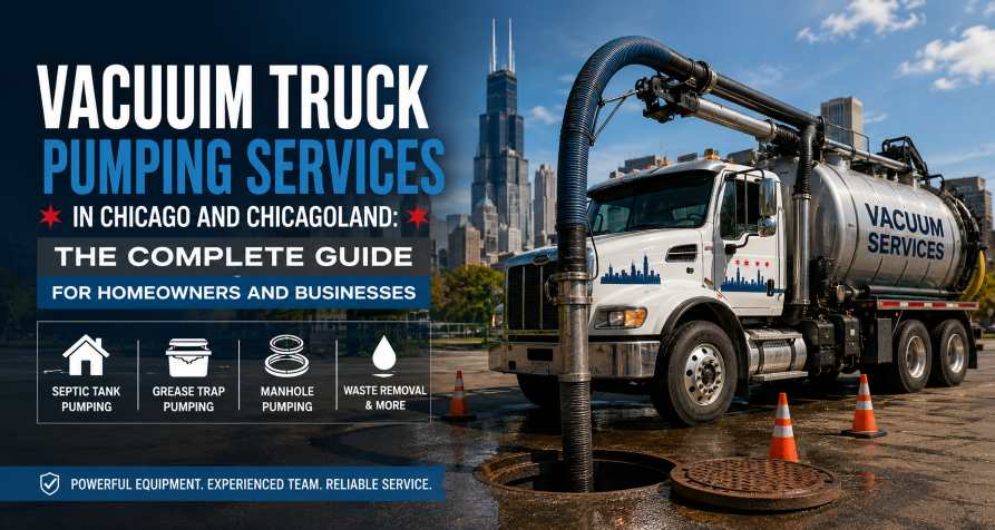 chicago vacuum truck pumping