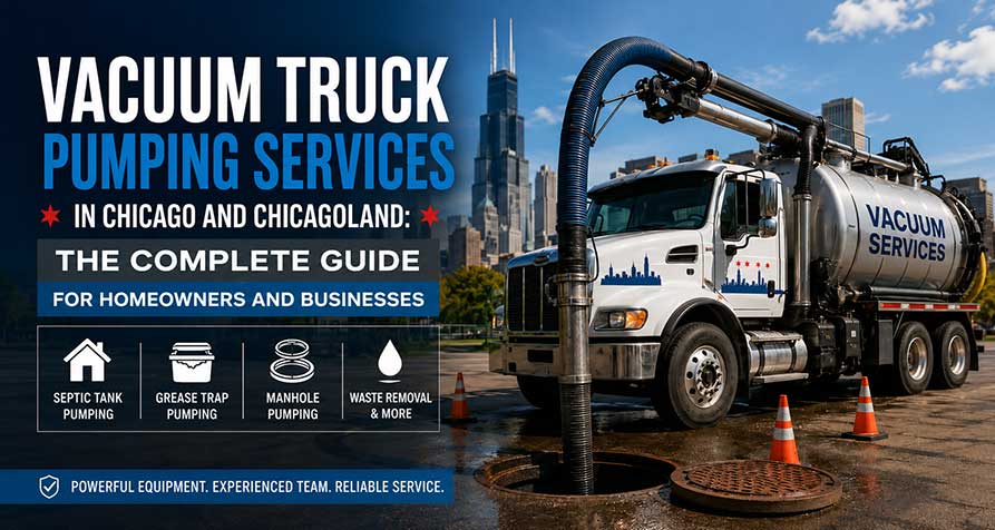 chicago vacuum truck pumping