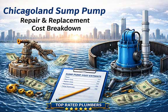 chicagoland sump pump repair and replacement cost breakdown