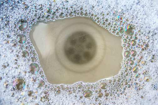 a home with a clogged drain emergency