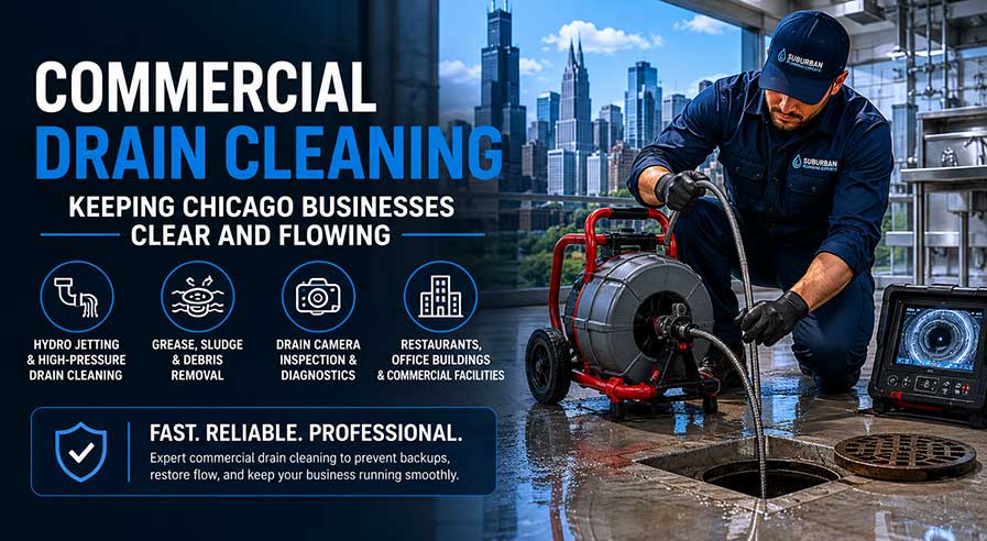 commercial drain cleaning chicago illinois