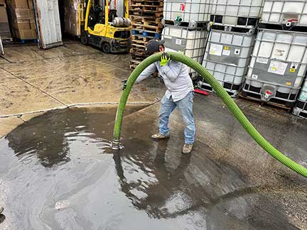 Commercial drain cleaning service in Lombard Illinois restoring proper drainage flow