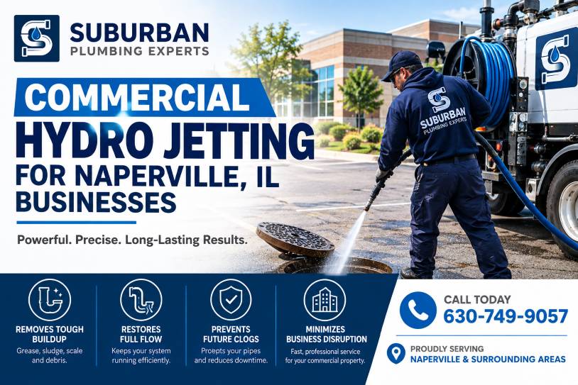 commercial hydro jetting naperville illinois