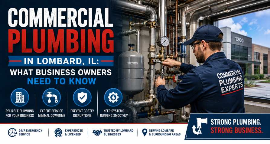commercial plumbing lombard il