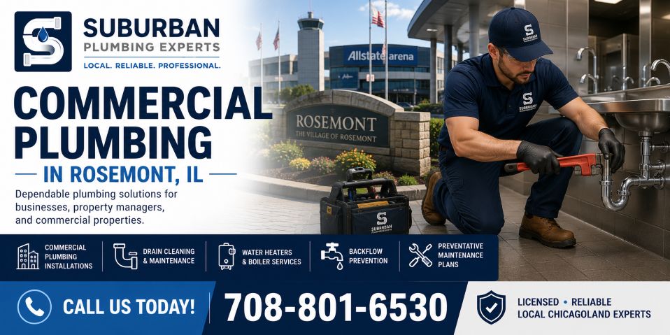 commercial plumbing rosemont illinois