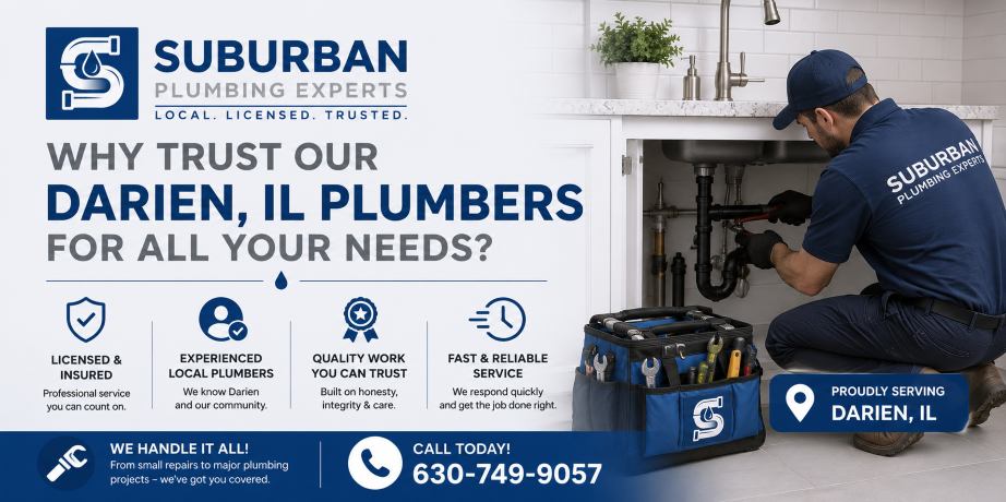 darien illinois plumber trust