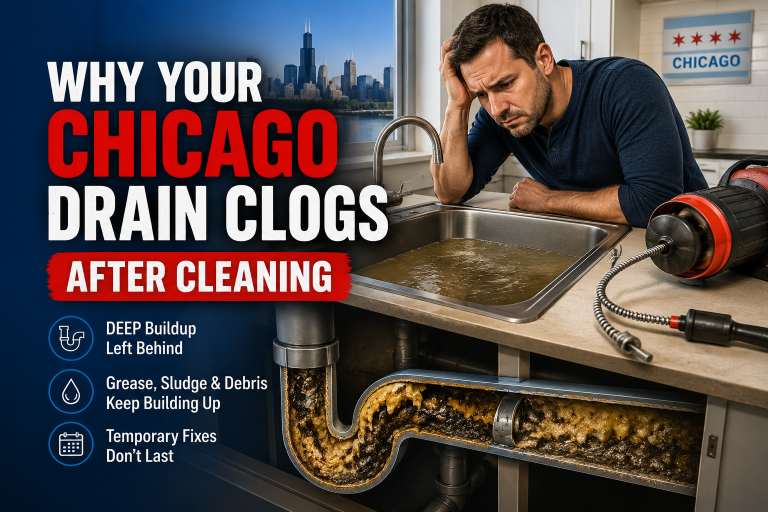 drain clogs after cleaning chicago