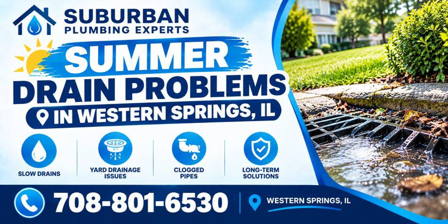 drain problems western springs illinois