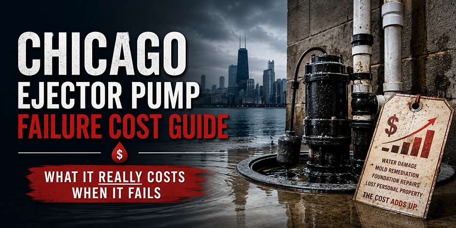 ejector pump failure chicago illinois