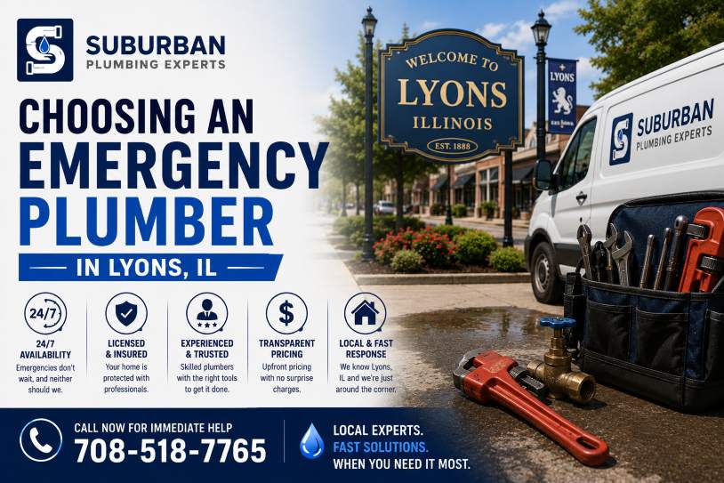 emergency plumber lyons illinois