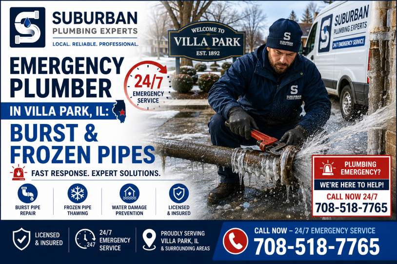 emergency plumber villa park illinois