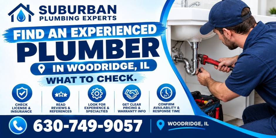 experienced plumber woodridge illinois