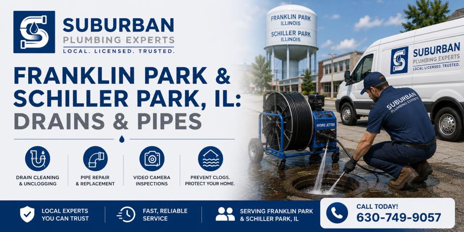 franklin park schiller park illinois plumbing drains pipes