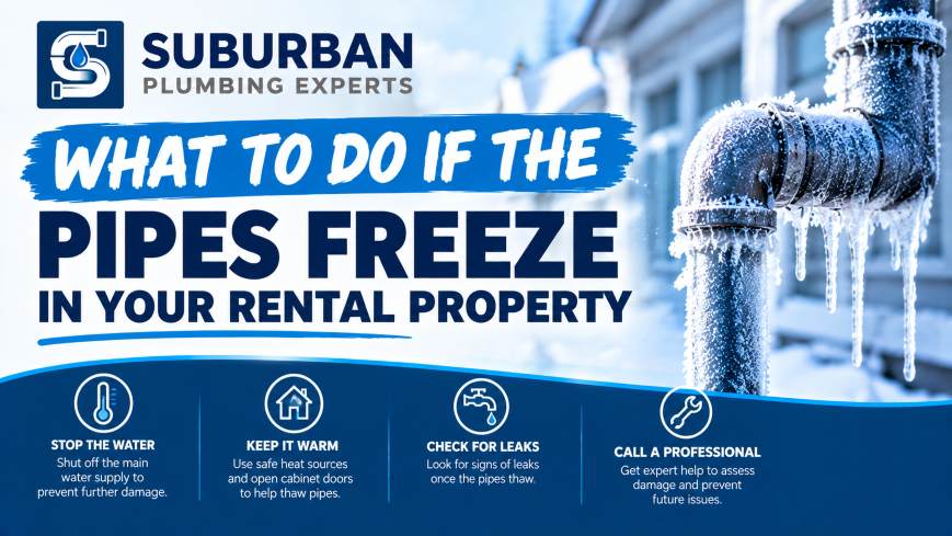 frozen pipes rental property