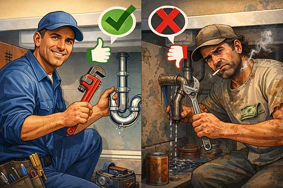 good vs bad plumber chicago