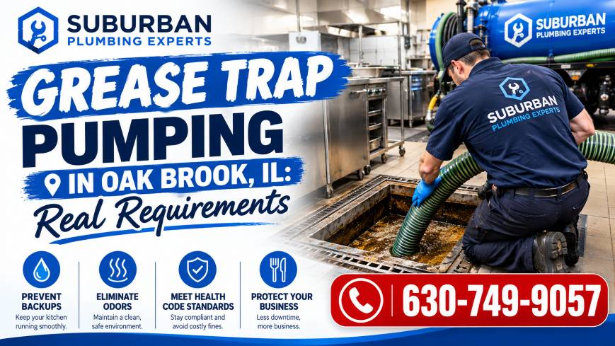 grease trap pumping oak brook illinois