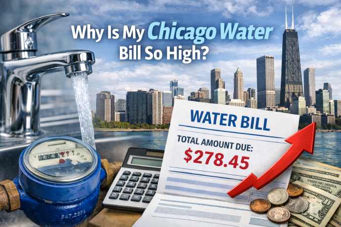 a high chicago water bill