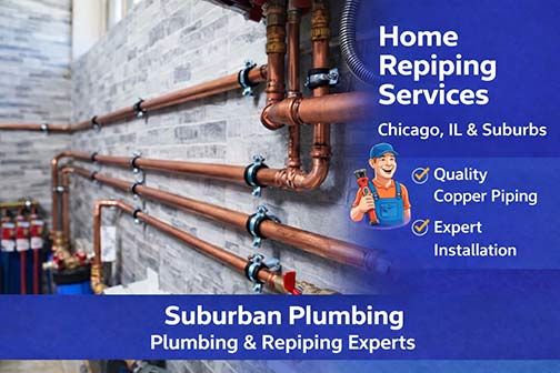 home repiping services chicago illinois