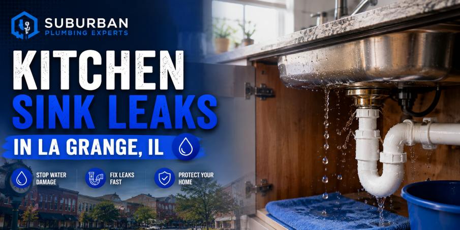 kitchen sink leaks lagrange illinois