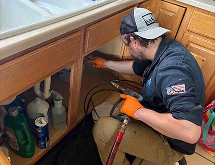 Professional plumber in La Grange Illinois providing residential plumbing services
