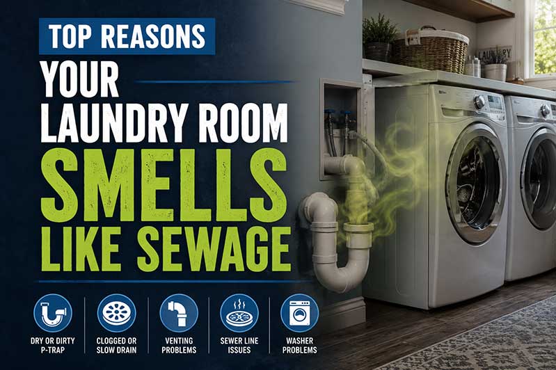 Top Reasons Your Laundry Room Smells Like Sewage