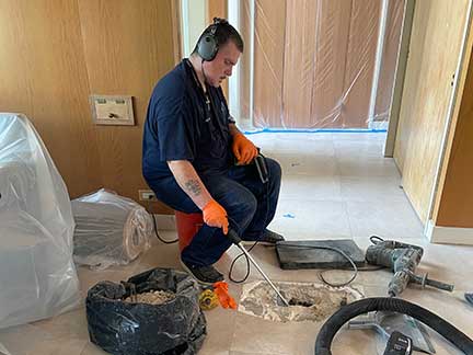 Leak detection in Berwyn Illinois using professional plumbing diagnostic equipment