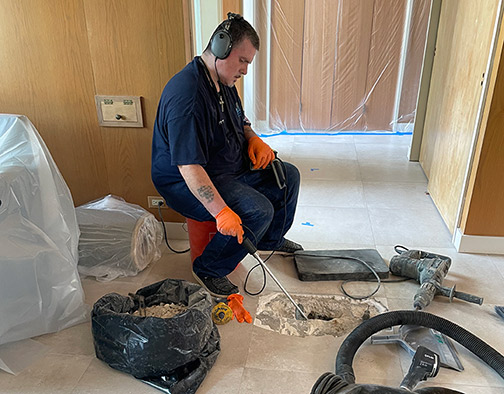 a leak detection service in burr ridge illinois