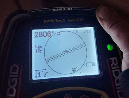 Leak detection in Willowbrook Illinois identifying underground plumbing leak source