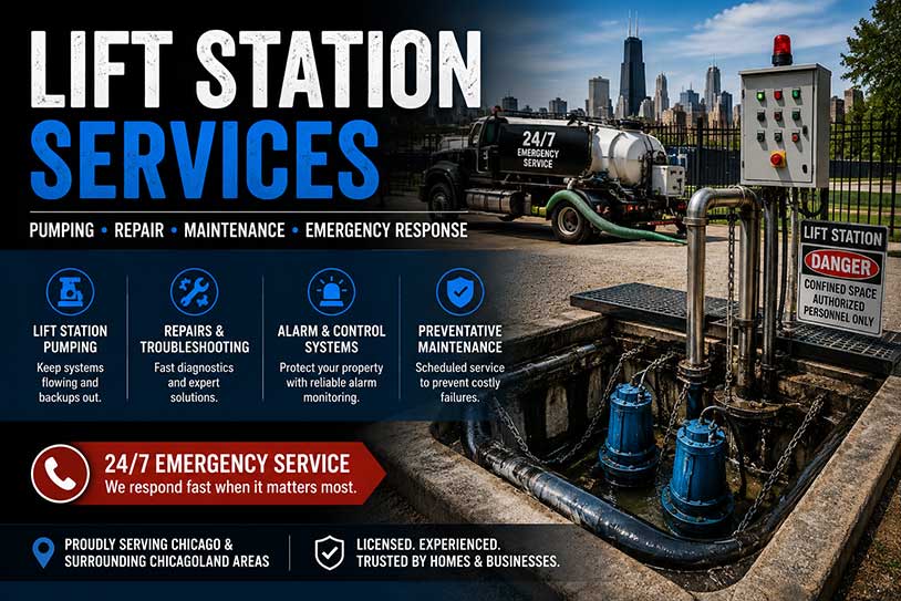 lift station services chicago illinois