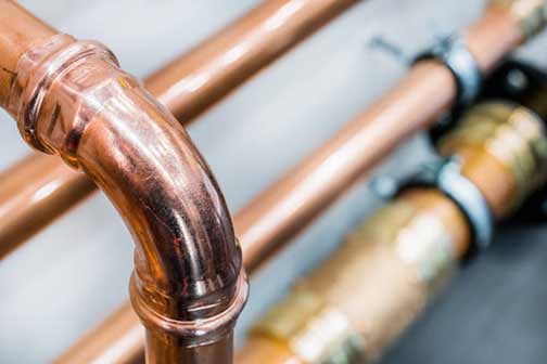 new plumbing pipes