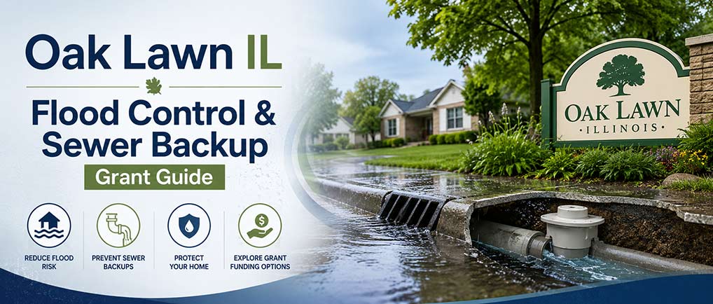 oak lawn illinois flood control sewer backup