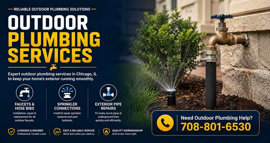outdoor plumbing services chicago illinois