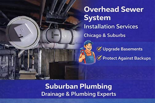 overhead sewer system installation in chicago illinois