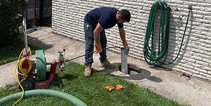 Plumber in Berwyn Illinois performing plumbing repair and maintenance work