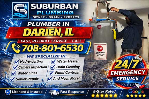 plumber near me darien illinois
