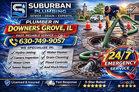 plumber near me downers grove illinois