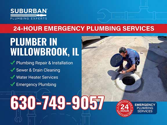 plumber near me willowbrook illinois